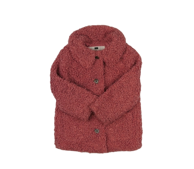 Růžová chlupatá bundička F&F