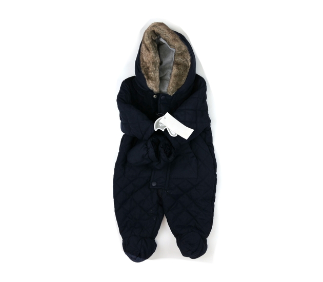 Nový modrý zimní overal George