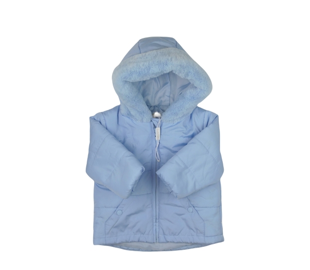 Světle modrá prošívaná bundička Mintini Baby