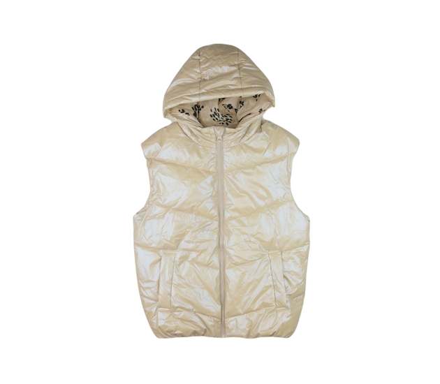 Světlá nepromokavá vesta Nutmeg