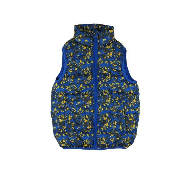 Modrá vzorovaná vesta Mountain Warehouse