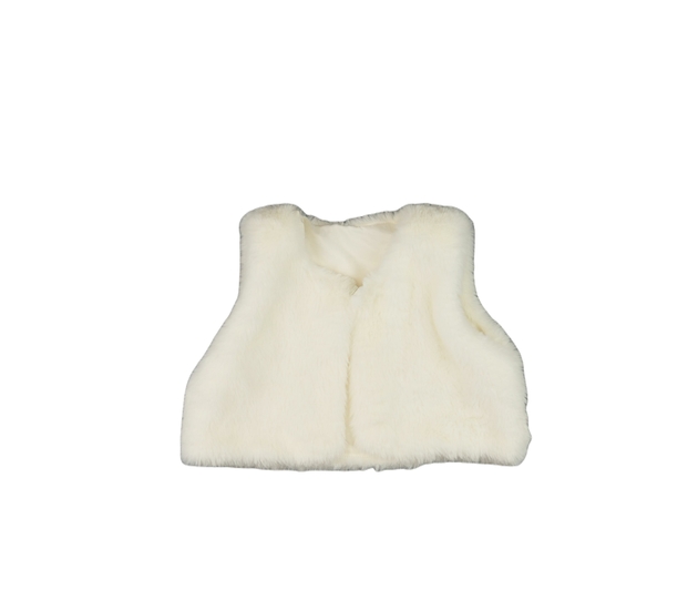 Chlupatá krátká vestička 