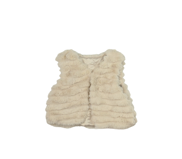 Hnědá chlupatá vestička George