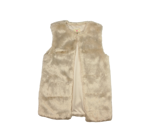 Hnědá chlupatá vesta Primark