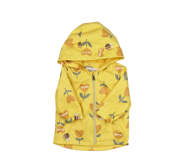 Žlutá nepromokavá bunda F&F