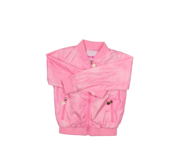 Růžová nepromokavá bunda 