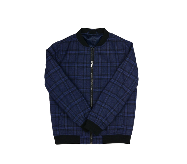 Tmavomodrá slabá bunda Next