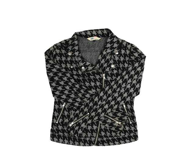 Černošedá jarní bunda vel. 170 H&M