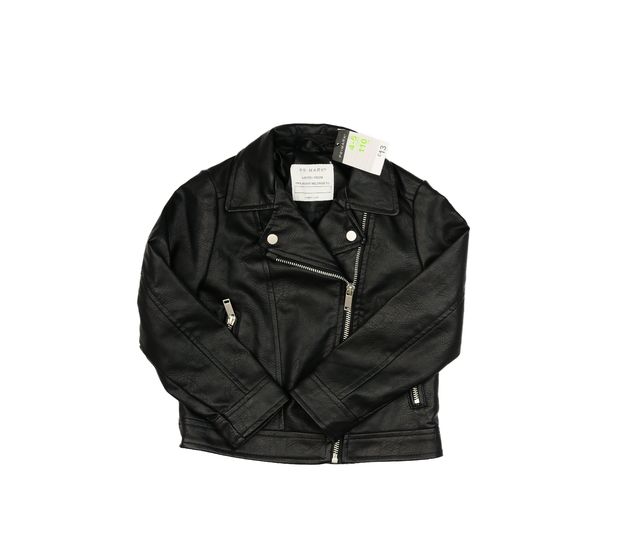 Nová černá koženková bunda Primark