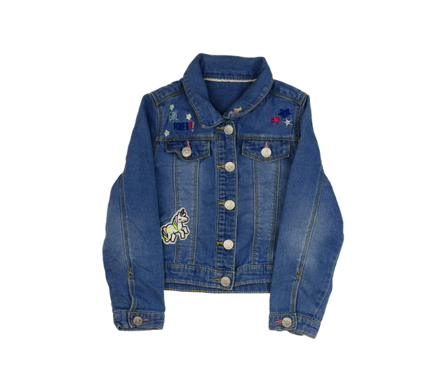 Modrá riflová cool letní bunda Nutmeg