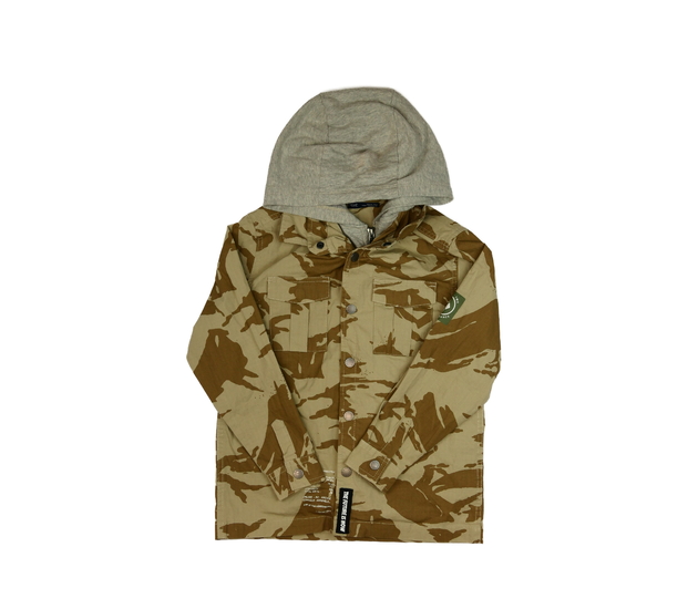 Hnědá slabá maskáčová bunda Next