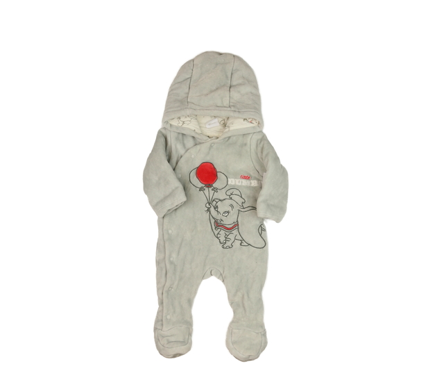Šedý přechodový overal Dumbo Disney 