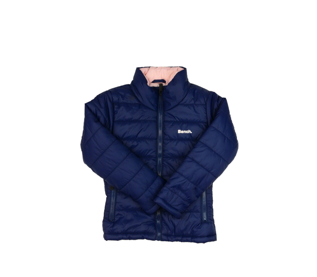 Modro-růžová zimní bunda Bench