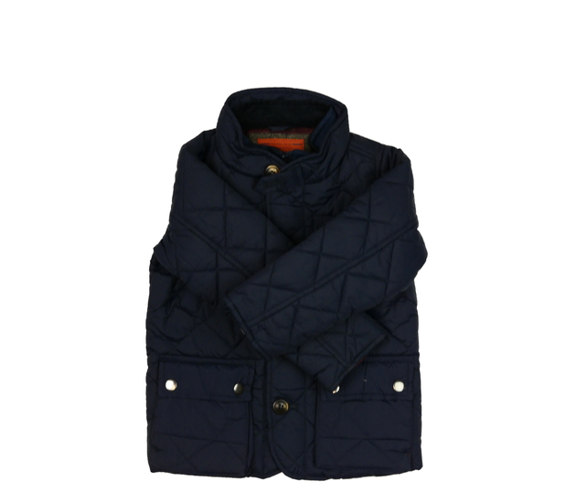 Tmavě modrá prošívaná přechodová bunda Next