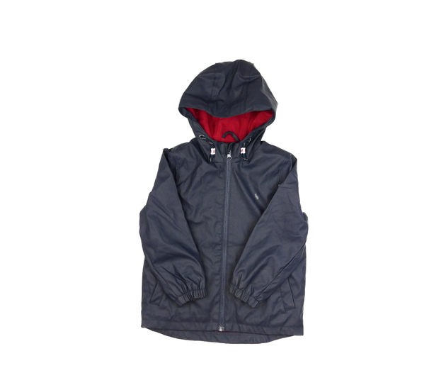 Tmavě modrá přechodová nepromokavá bunda Joules 