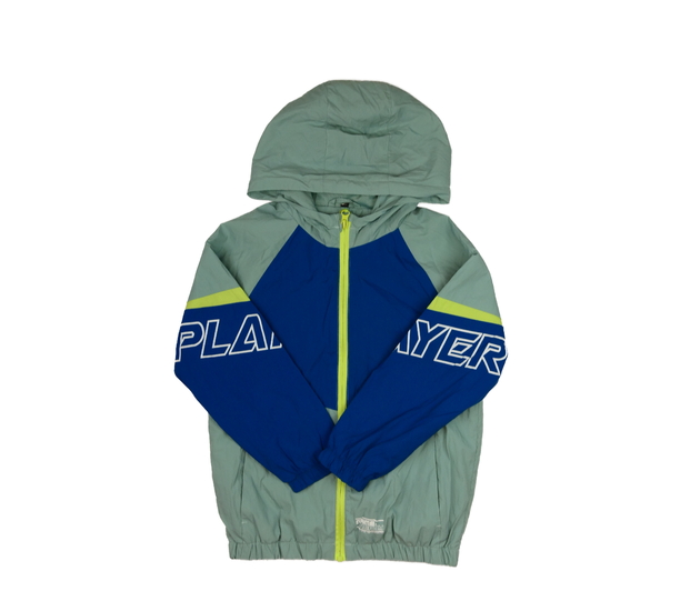 Zeleno-modrá větrovka F&F