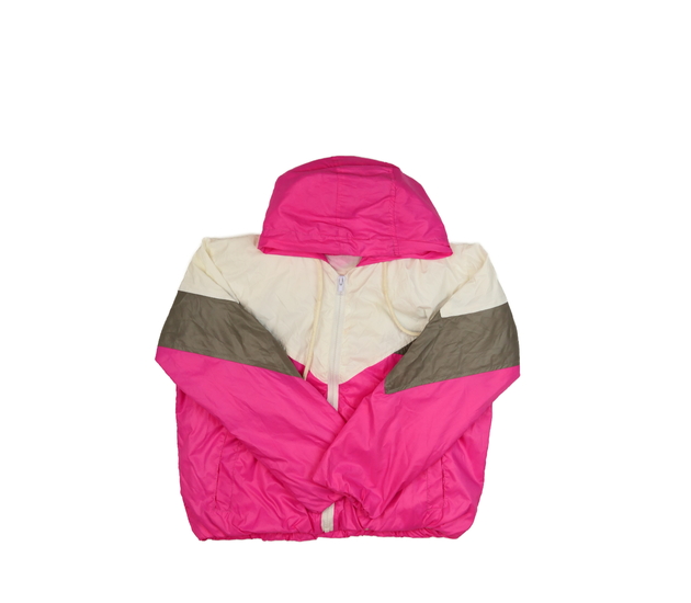 Bílo-růžoví větrovka 