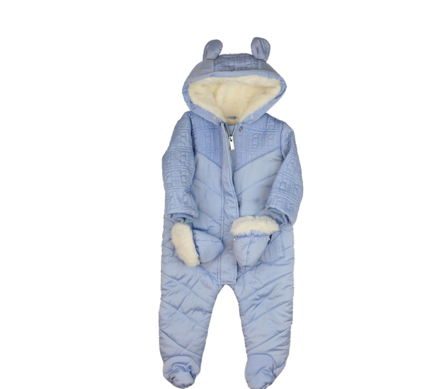 Krásná modrá zimní kombinéza River Island