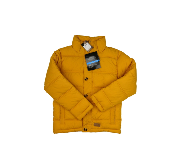 Nová hořčicová prošívaná zimní bunda Trespass