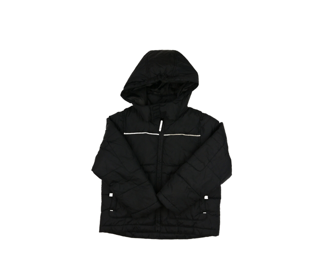 Černá prošívaná zimní bunda M&S