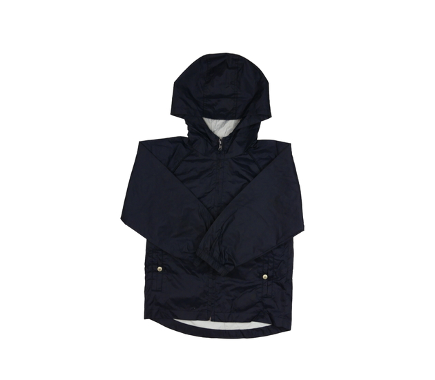 Tmavě modrá pláštěnková větrovka 
