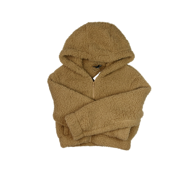 Nová hnědá chlupatá bundička New Look 