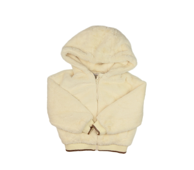 Krémová chlupatá bundička Primark