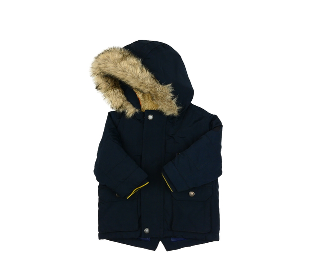 Tmavě modrá zimní bunda Next