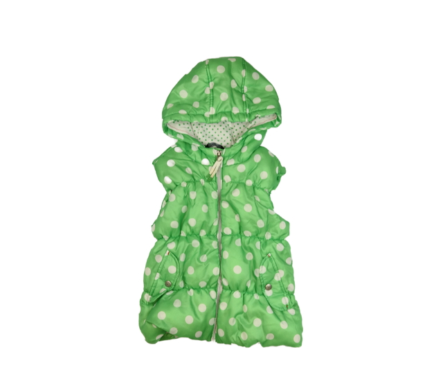 Zelená prošívaná vesta s kolečky George