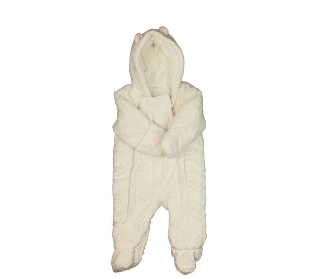 Bílá zimní kombinéza George