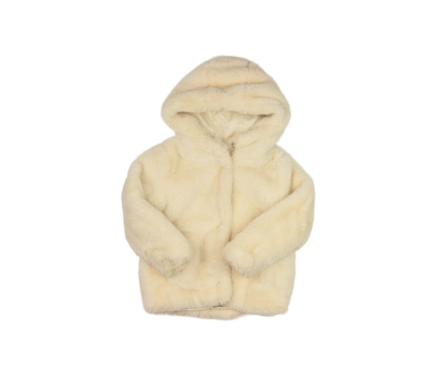 Krémová chlupatá bundička Primark