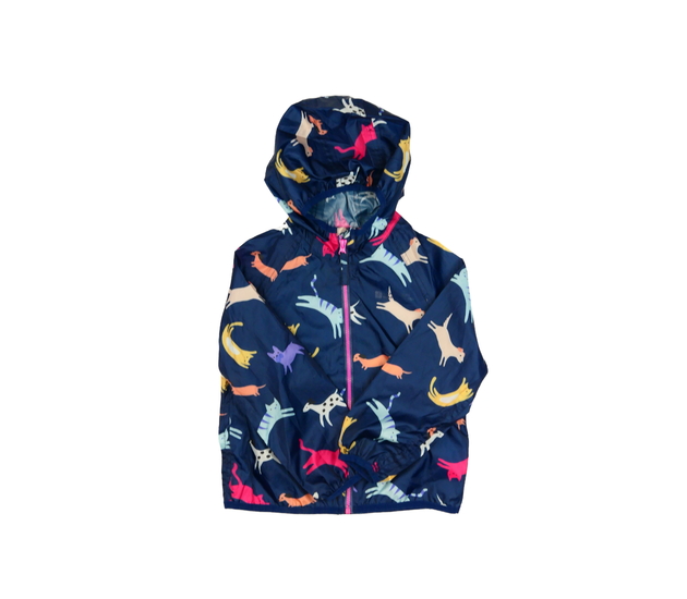 Tmavě modrá větrovka s kočkami Mountain Warehouse