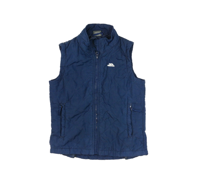 Tmavě modrá prošívaná slabá vesta Trespass