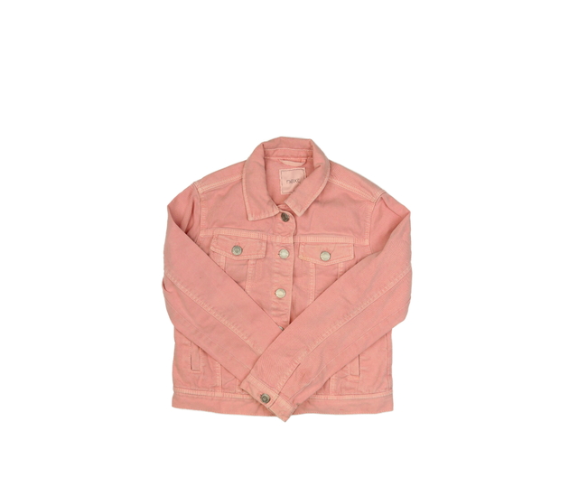 Růžová riflová bunda Next