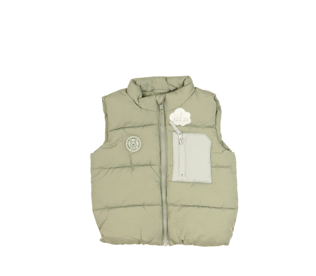 Zelená prošívaná vesta Medvídek Pú Disney George