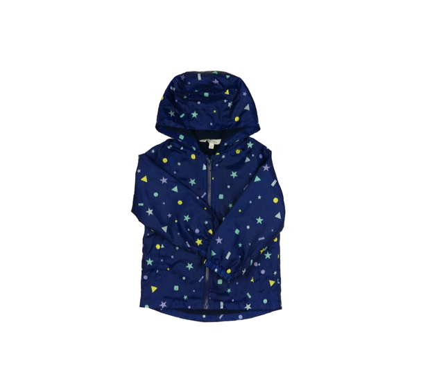 Tmavě modrá přechodová bunda 