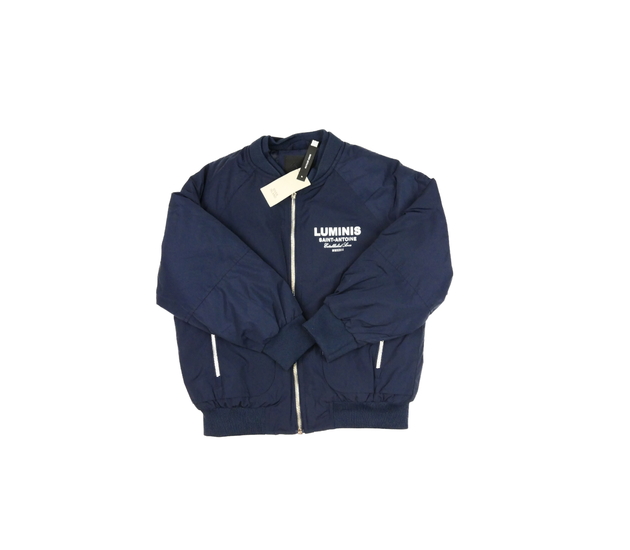 Nová tmavě modrá prošívaná bunda River Island