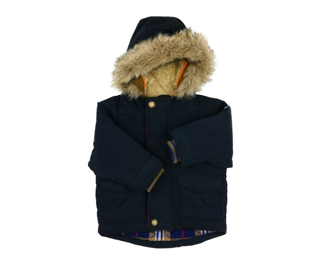 Tmavě modrá zimní bunda Next