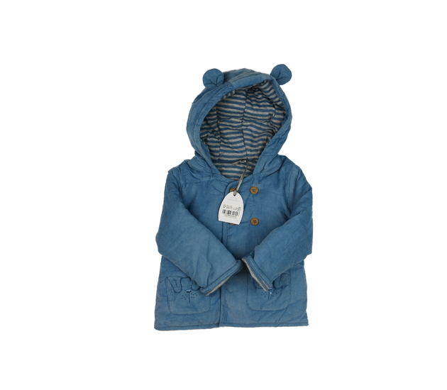 Nová modrá teplejší bundička Tu 