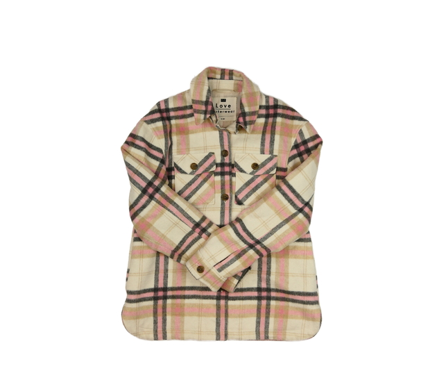 Světlý košilový kabátek F&F