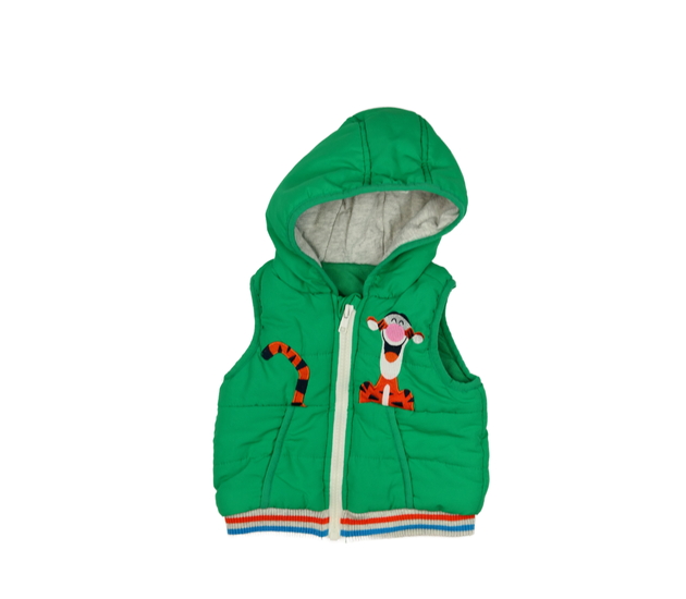 Zelená vesta Tiger z Medvídka Pú Disney George