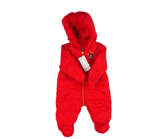 Nová červená zimní kombinéza Minnie George