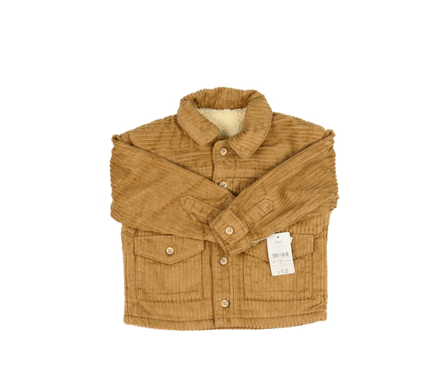 Nový hnědý zimní košilový kabátek Nutmeg 