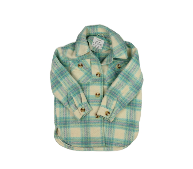 Zelený košilový kabátek Primark 