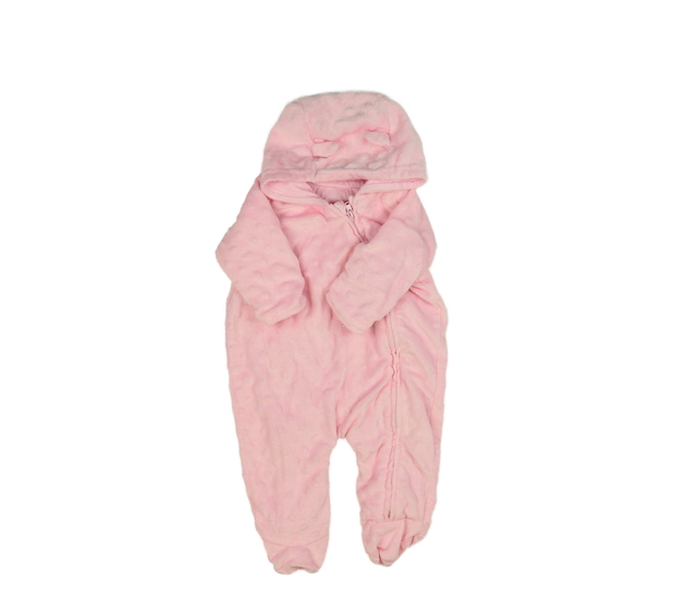 Růžový přechodový overal George