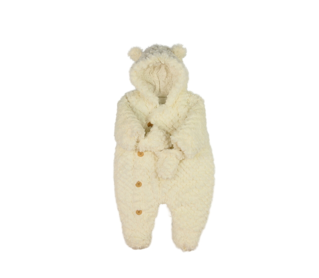 Smetanový zimní overal Mothercare