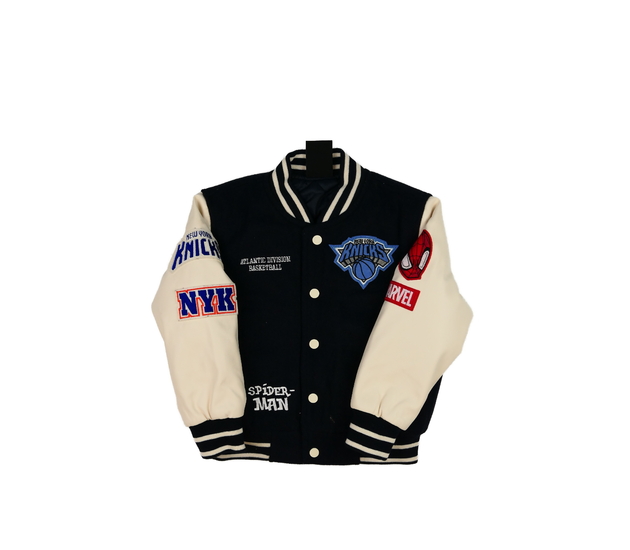 Zimní prošívaná bunda Spider-man na patenty Primar