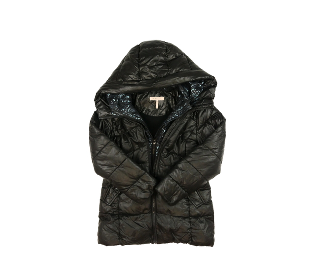 Černá zimní bunda 