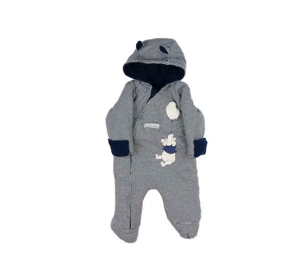 Modrý pruhovaný overal Medvídek Pú Disney George