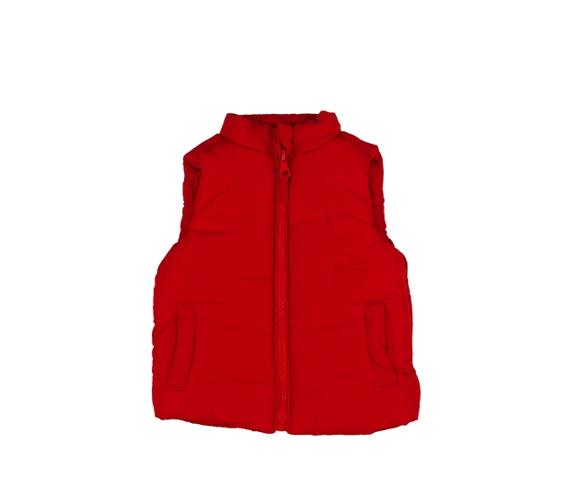 Červená prošívaná vesta Mothercare